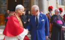 The historic visit had been rescheduled from earlier this year following the illness and subsequent death of Pope Francis