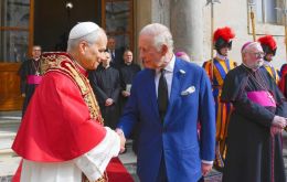 The historic visit had been rescheduled from earlier this year following the illness and subsequent death of Pope Francis