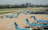 Some 60 flights were either canceled or delayed