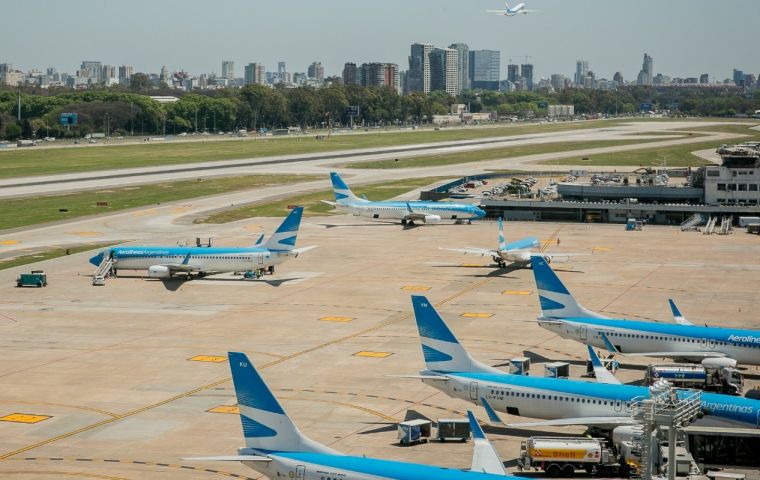 Some 60 flights were either canceled or delayed