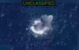 These latest assaults bring the total number of maritime airstrikes to 13 and the death toll to at least 57