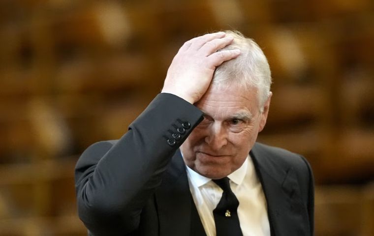 Andrew’s daughters will retain their Princess titles and the style Her Royal Highness