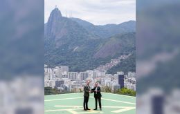 “It was an honor to receive the keys to the city at the iconic Sugarloaf Mountain in Rio de Janeiro,” William wrote on social media