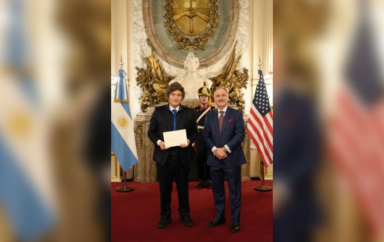 After conferring with Lamelas, Milei will be traveling to the US