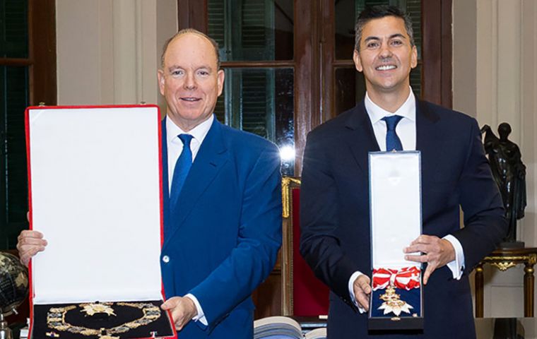 The royal visitor departed for Belem in Brazil to attend COP30