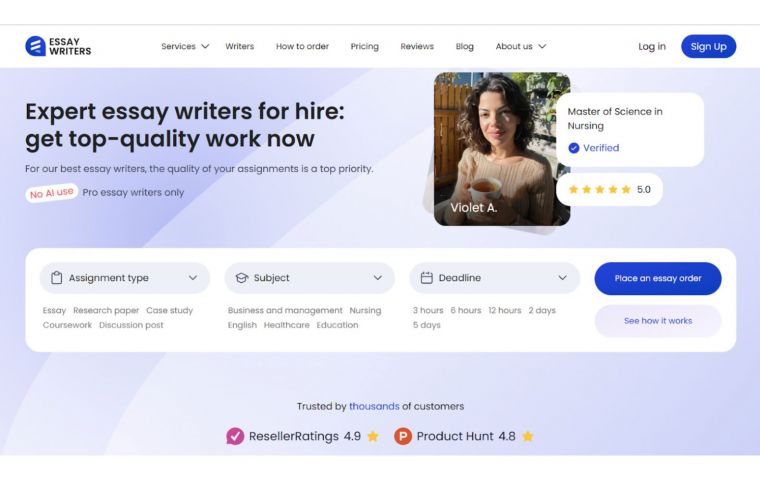 If you are thinking of hiring pro essay writers for the first time or shopping for a new writing service to try, we’ve got you