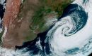 A cyclone is a vast area of low atmospheric pressure that can span thousands of kilometers 