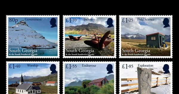 South Georgia stamps celebrate 250 years of British Crown possession