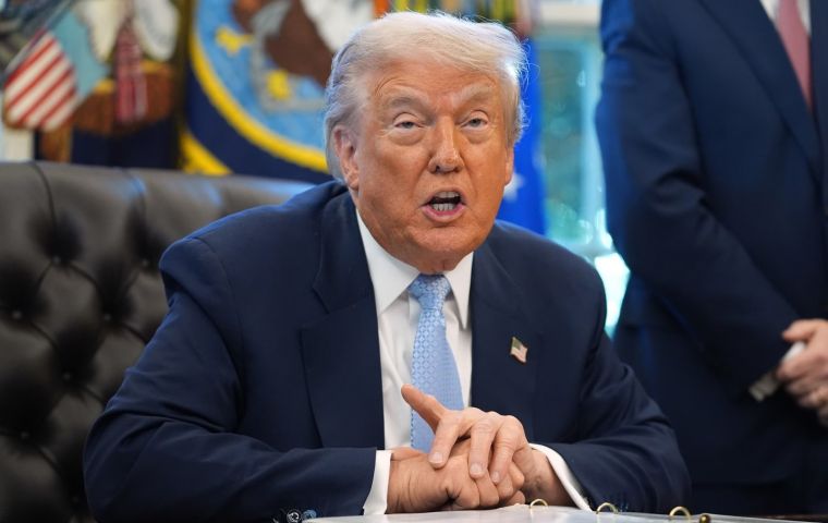 The measure “affects” members of the Democratic Party “much more than the Republican Party,” Trump argued