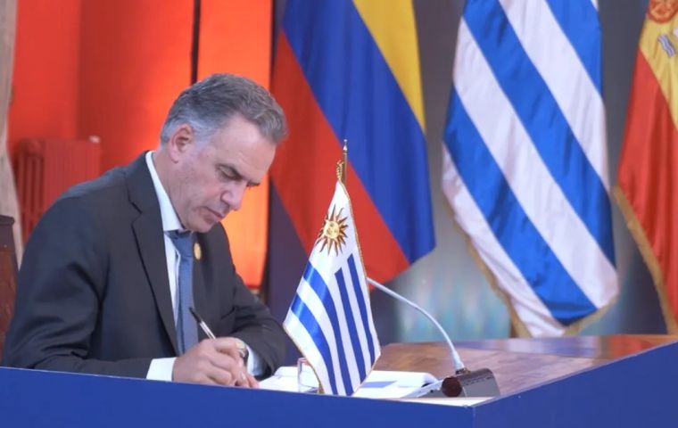 Lacalle Pou “always told me that [the CPTPP] was a good tool and that it was good to move forward with it,” Orsi explained