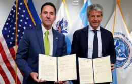 Pazo signed the document on behalf of Argentina