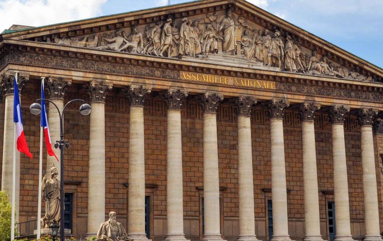 The resolution passed with 245 votes in favor and 0 against