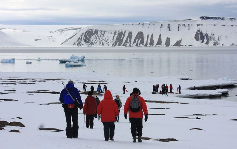 AECO stands for the Association of Arctic Expedition Cruise Operators and IAATO, International Association of Antarctica Tour Operator