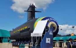 The Almirante Karam will now begin her sea trials