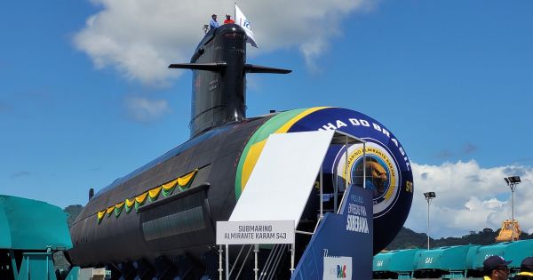 Brazil launches yet another Scorpene submarine