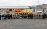 460 Port Troop worked alongside personnel from the BFSAI Joint Operations Centre, Medical Centre, and Fire Services (Photo credit: Cpl Williams)