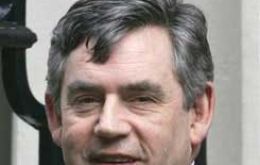 New Prime Minister Gordon Brown