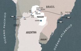 The Bioceanic Corridor “is going to be the route of the narcos,” Martínez argued