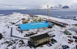 The Discovery Building at the BAS Rothera Research Station (Pic BAS)