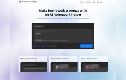 AIHomeworkHelper works like a private tutor that never gets tired and doesn’t mind repeating a concept until it clicks