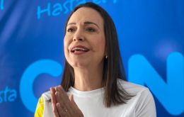 Machado is living in hiding in her country