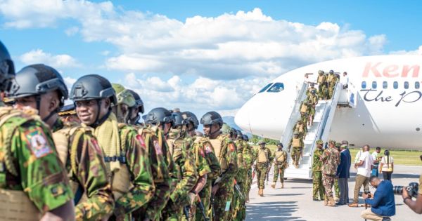 Fifth Kenyan Police group arrives in Haiti