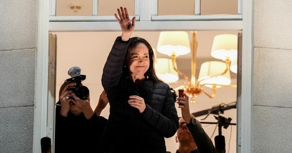 Machado finally makes it to Oslo