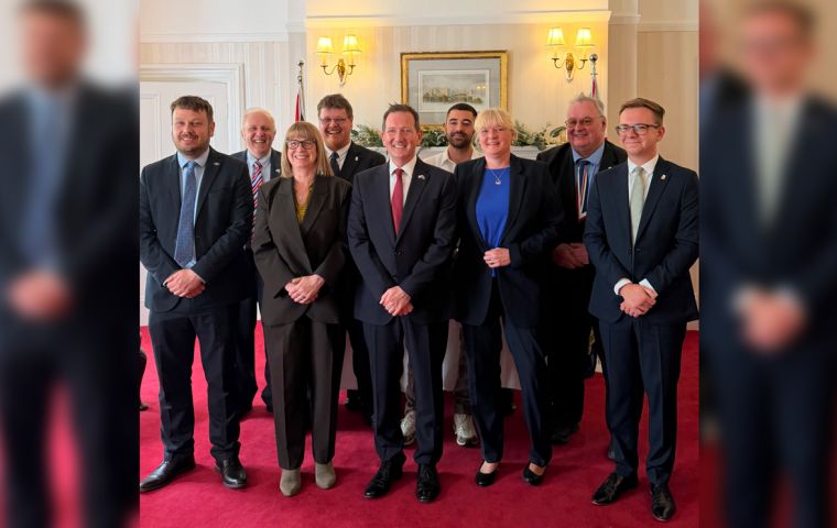 The 2025 election resulted in an almost complete renewal of the Assembly, reflecting strong voter dissatisfaction with the outgoing legislature, particularly in Stanley. Photo: Government House