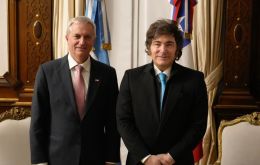 Freedom is advancing throughout Latin America, Kast pointed out. Long live freedom, damn it, replied Milei