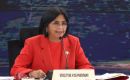 Delcy Rodr&iacute;guez echoed PDVSA's announcement