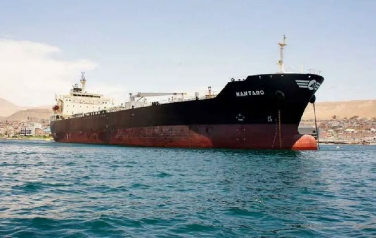 One tanker was seized on Saturday, and another one was being chased on Sunday by US forces
