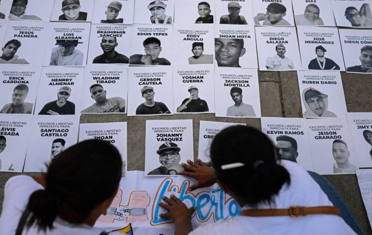 Sixty-five men were released from the Tocor&oacute;n prison