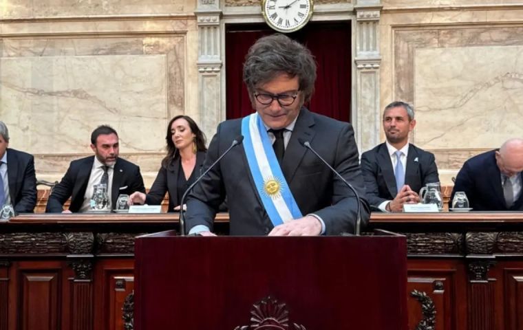 &ldquo;This is not just another law; it is a turning point for Argentina,&rdquo; LLA Senator Patricia Bullrich stressed