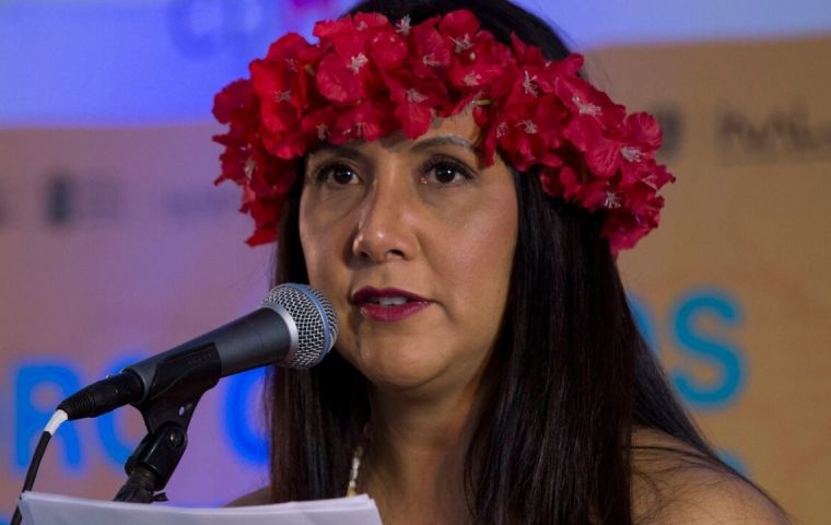 Ambassador Pakarati, of Rapa Nui heritage, hit a nerve with her comments about her ancestral people's stance on self-governance