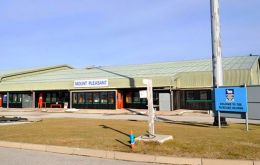 Falklands International airport at Mount Pleasant Complex