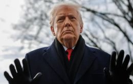 The dispute comes as Trump heads into the World Economic Forum in Davos