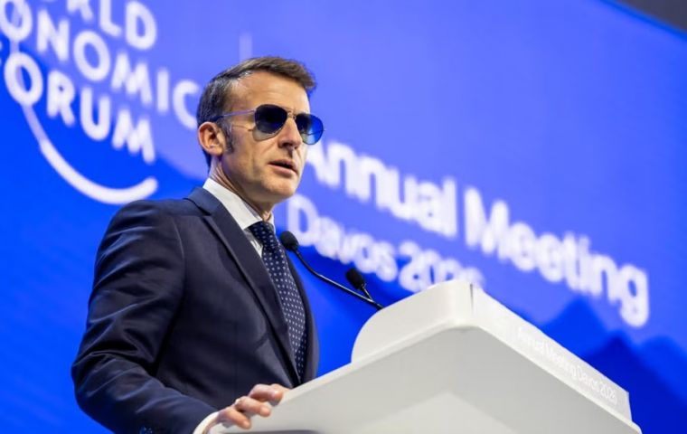 Macron said the &ldquo;endless accumulation&rdquo; of new US tariffs was &ldquo;fundamentally unacceptable&rdquo; and urged Europe to respond more decisively