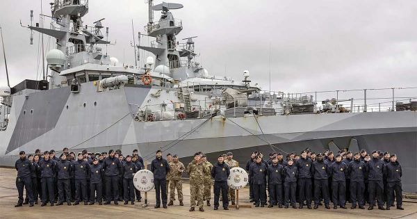 Falklands patrol: HMS Medway replaces HMS Forth that completed five years in South Atlantic