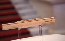 &ldquo;We are looking for artists to give us some designs, what they think they could put on the baton, either with paints, textiles, wood burning,&rdquo; Ms Chater says