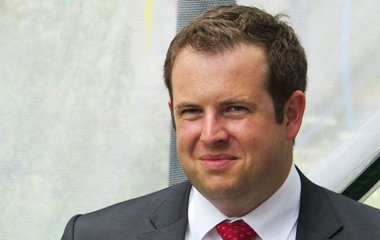 The minister was responding to a question from Mark Sewards MP on tariffs on Falkland Islands fisheries exports.