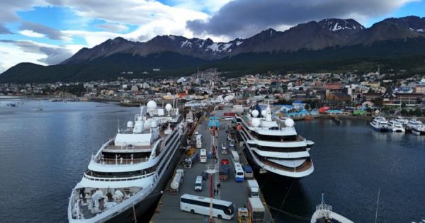 Milei takes over Ushuaia port as Tierra del Fuego warns of “overreach” and geopolitical motives