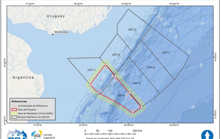 Environmental authorisations set out mitigation measures, including onboard observers (marine biologists) and shutdown protocols for acoustic sources if cetaceans, turtles or pinnipeds are detected