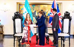 Ambassador Correa delivered a letter from King Charles III to President Asfura