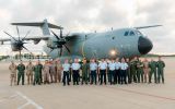 FAU reported that two Spanish Airbus A400M transport aircraft arrived at Brigada A&eacute;rea I (Carrasco) carrying six Eurocopter EC-120B &ldquo;Colibr&iacute;&rdquo; helicopters&mdash;three inside each aircraft