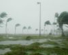 Extratropical cyclone strengthens off southern Brazil, raising flood and wind risks in Santa Catarina