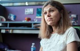 Marcela Ivanovic, head of INIDEP’s Cephalopods’ Program