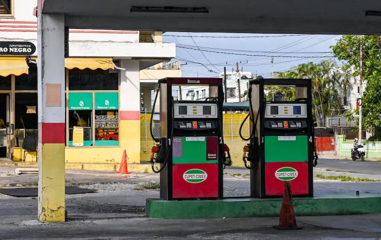 Transportaci&oacute;n Habana TH said a &ldquo;fuel deficit&rdquo; is temporarily affecting the entire urban fleet and that there will be no service &ldquo;until further notice&rdquo; on any route