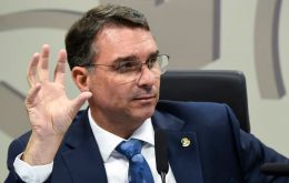 Fl&aacute;vio Bolsonaro&rsquo;s move comes as President Luiz In&aacute;cio Lula da Silva continues to lead early polling and works to hold together a governing coalition