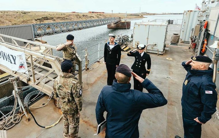 &ldquo;BFSAI is one of the longest enduring Operations for the UK Armed Forces,&rdquo; Rear Admiral Jed Terry