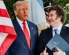 Milei said his government was seeking to “correct course” geopolitically and to return “to where we belong in the West, alongside the United States, Israel and the rest of the free world”